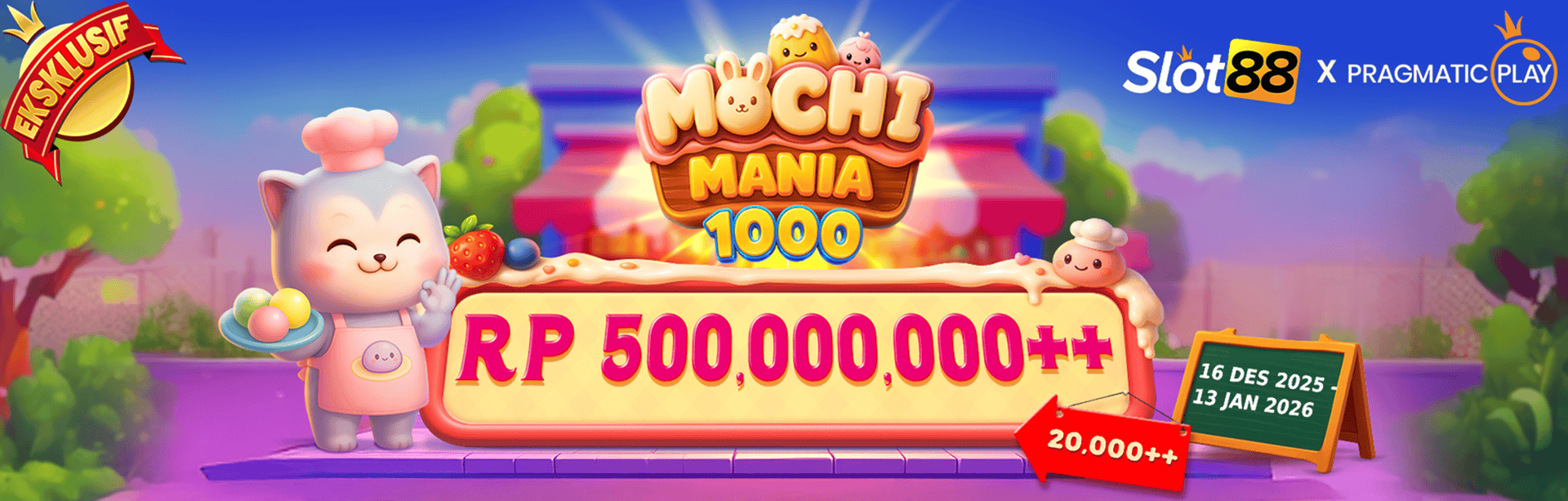 9WIN - Slot Gacor Hari Ini: MOCHI MANIA 1000 BAGI KADO!